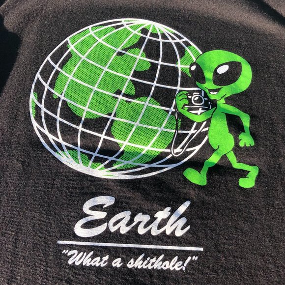 no fun alien shirt - Picture 1 of 4